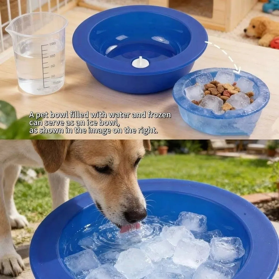 Cooling Water Feeder Bowl for Dogs & Cats