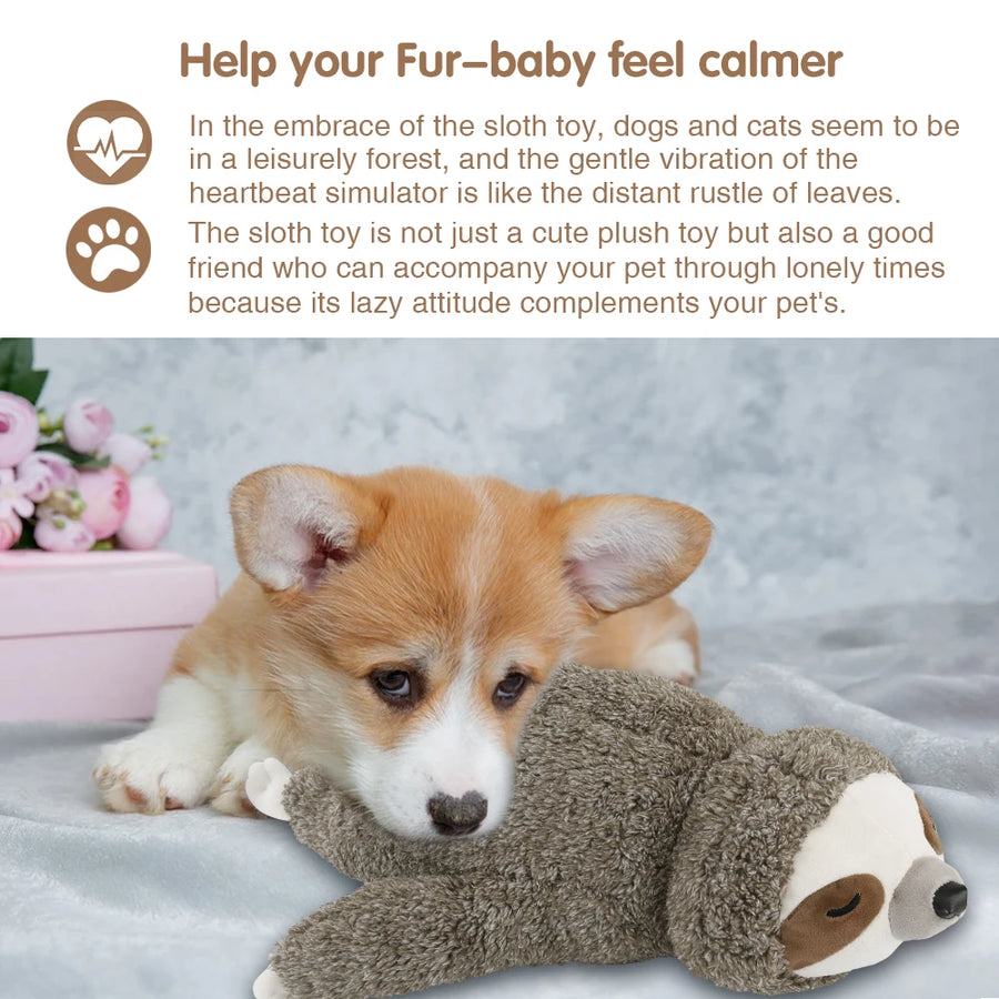 Puppy Heartbeat Toy for Stress Relief & Sleep Aid