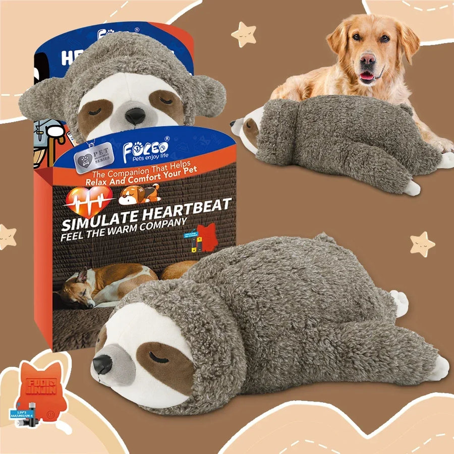 Puppy Heartbeat Toy for Stress Relief & Sleep Aid