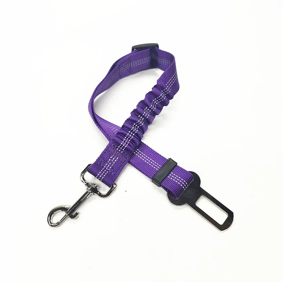 Dog Car Seat Belt - Adjustable Safety Harness Restraint for Pets