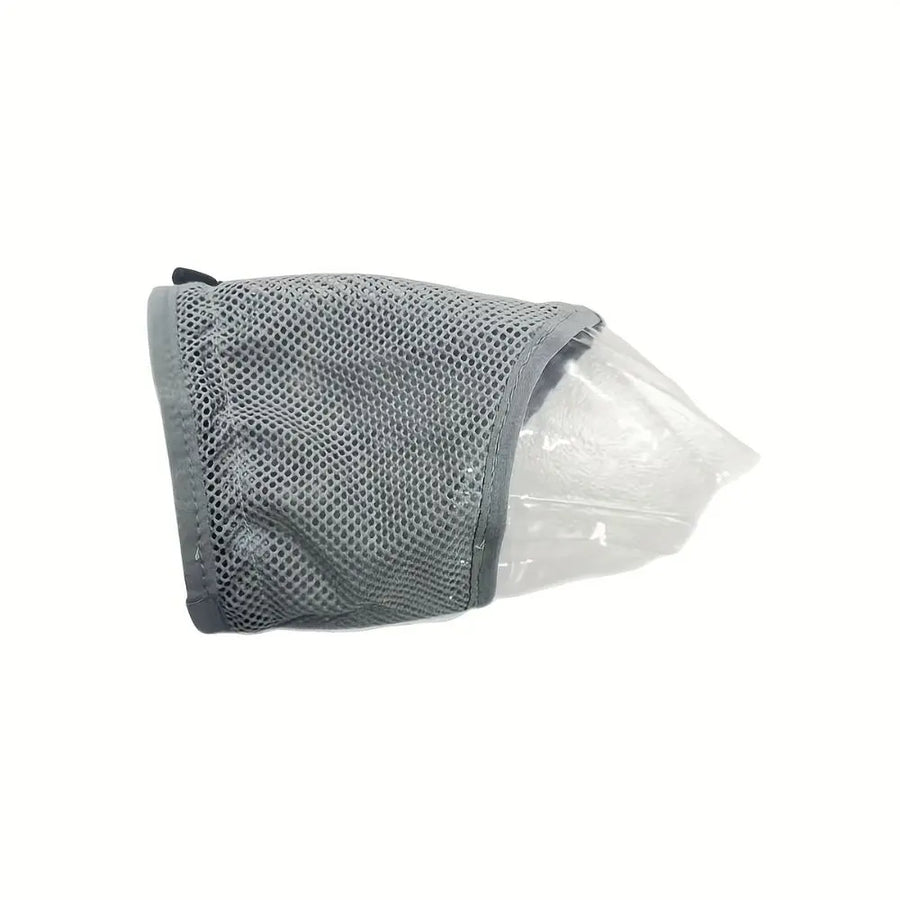 Cat Anti-Bite Grooming Mask - Adjustable Head Breathable Cover