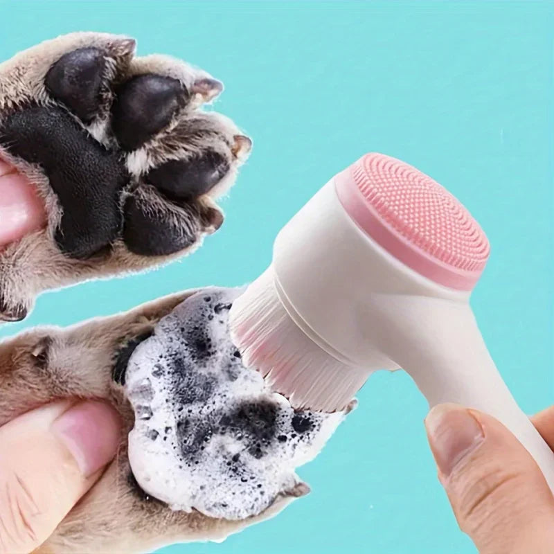 Pet Paw Cleaning Brush - Silicone Dog Foot Washer & Massager
