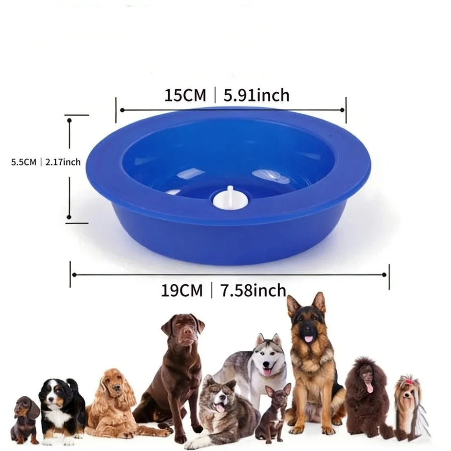 Cooling Water Feeder Bowl for Dogs & Cats
