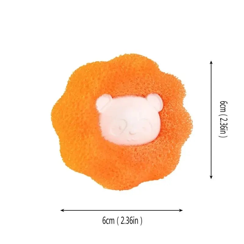 Pet Hair Remover Laundry Balls - Reusable Fur Catcher for Washing Machine
