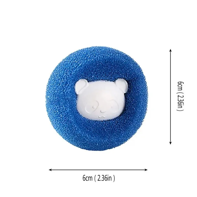 Pet Hair Remover Laundry Balls - Reusable Fur Catcher for Washing Machine